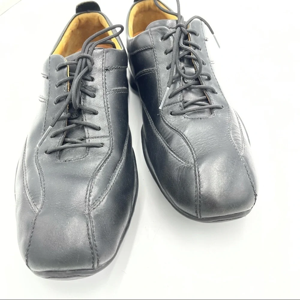 TIMBERLAND Smart Comfort System Black Leather Lace Up Shoes Men's